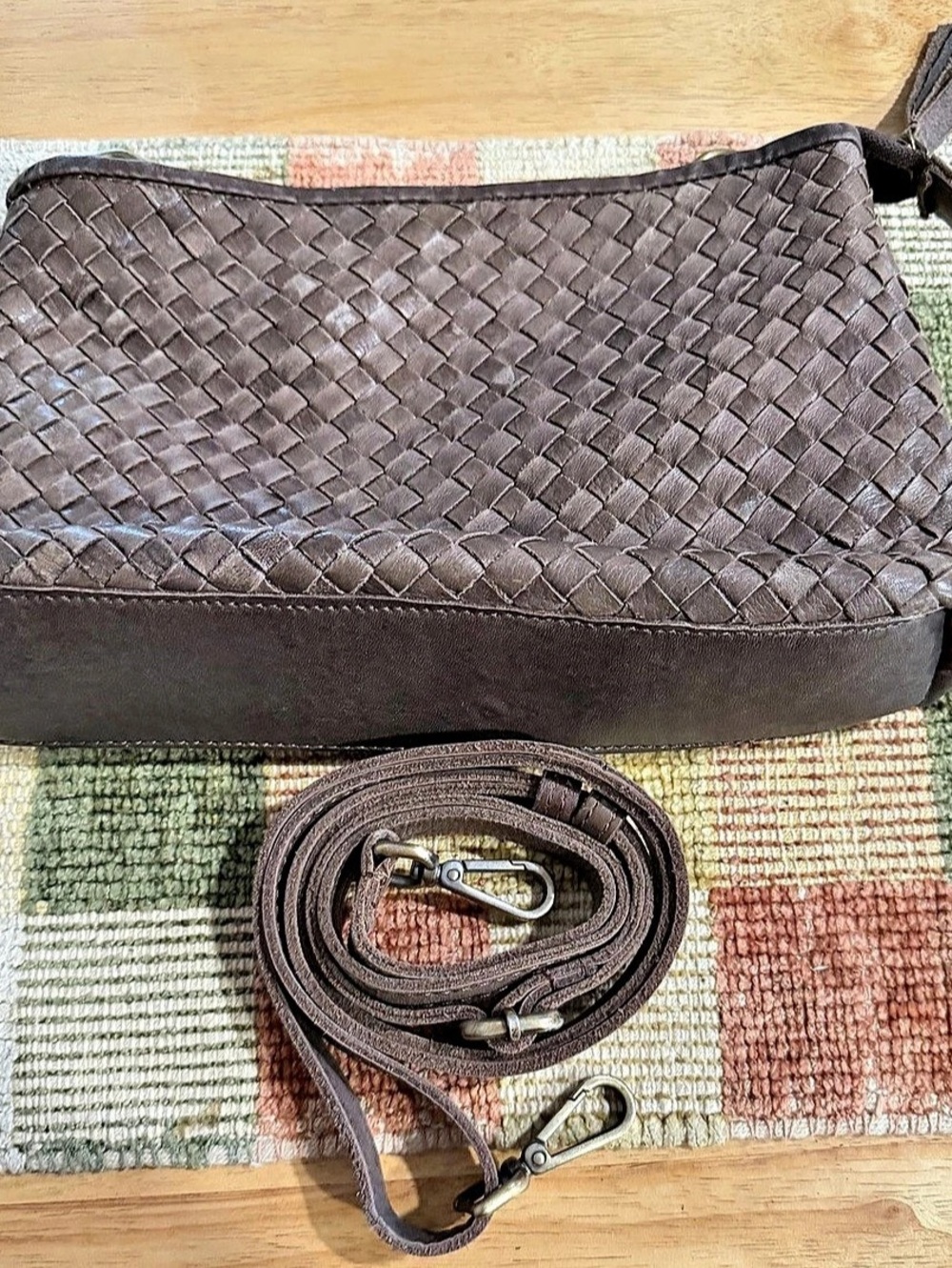 Valentina Crossbody Bag in Brown